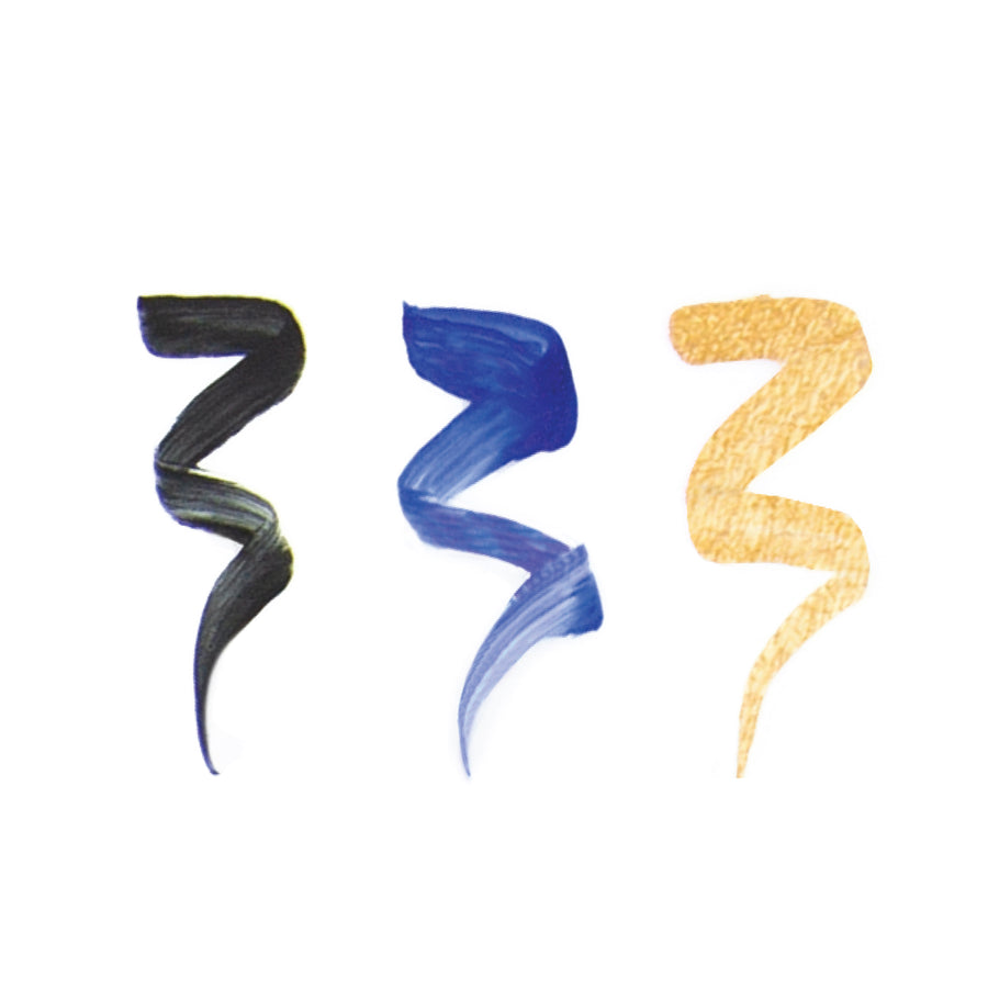 thebalm cosmetics - Trio 3 liquid Eyeliner Schwing