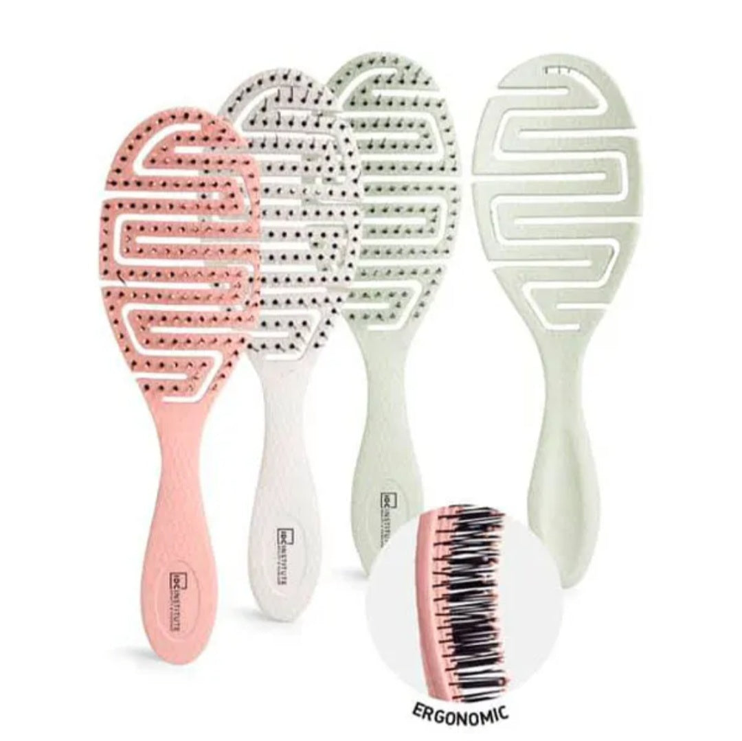 IDC INSTITUTE - Natural Fibers Round Brush ( Gris )