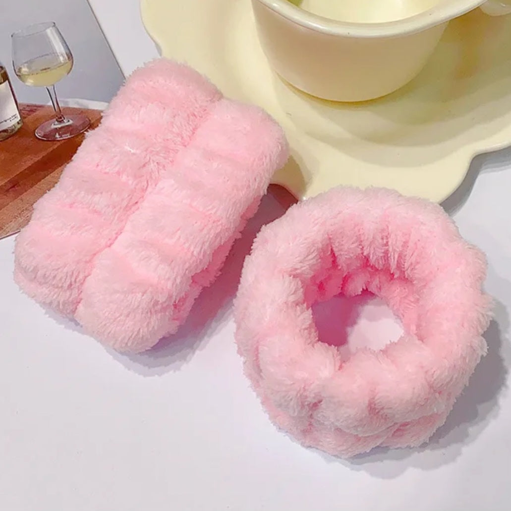 POPPIN - Bandeau de lavage de poignet - réf Pink ( 2pcs )