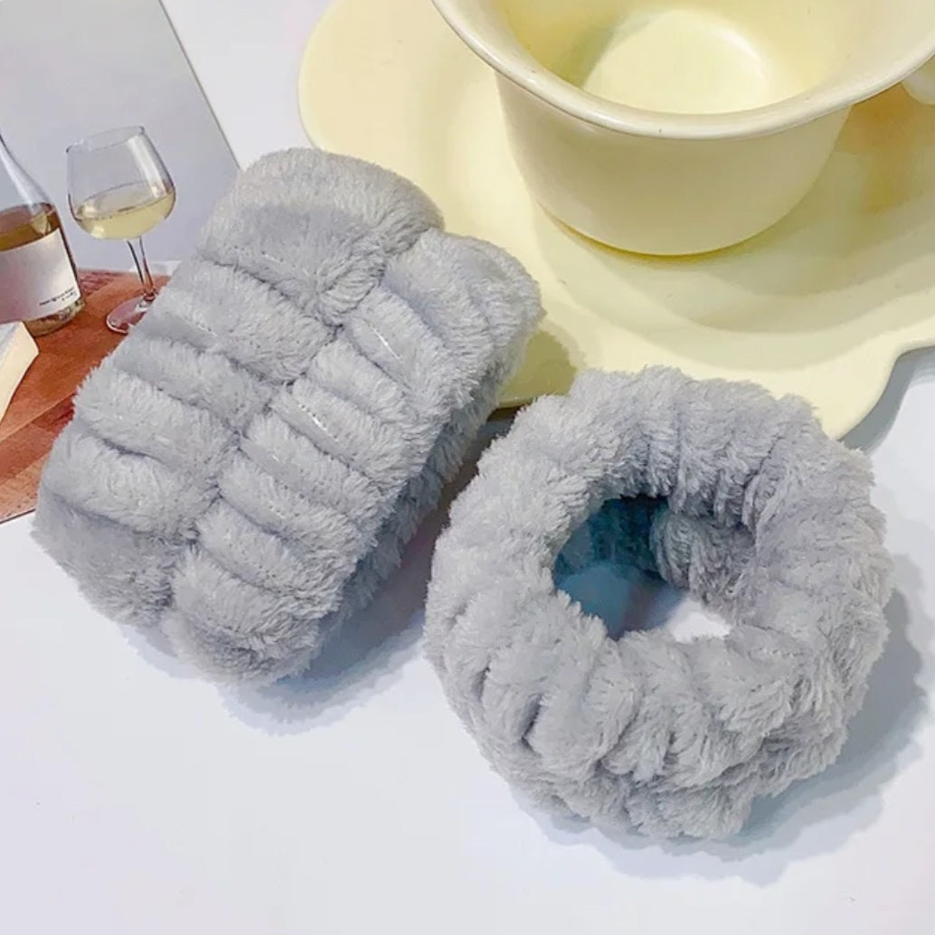 POPPIN - Bandeau de lavage de poignet - réf Grey ( 2pcs )