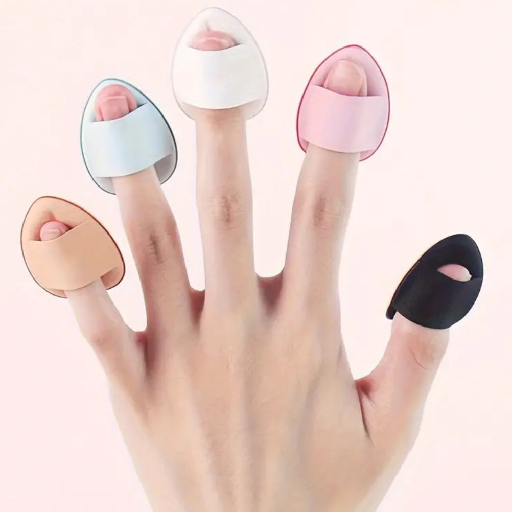 POPPIN - Mini Powder Puff - réf Blue ( 6pcs )