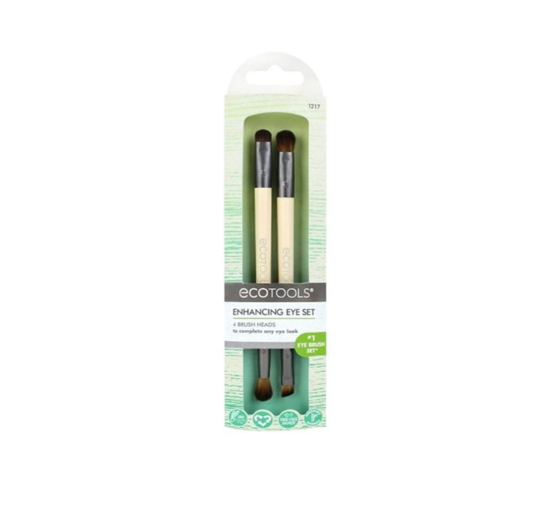 ECOTOOLS - Eye Enhancing Duo Makeup Brush Set