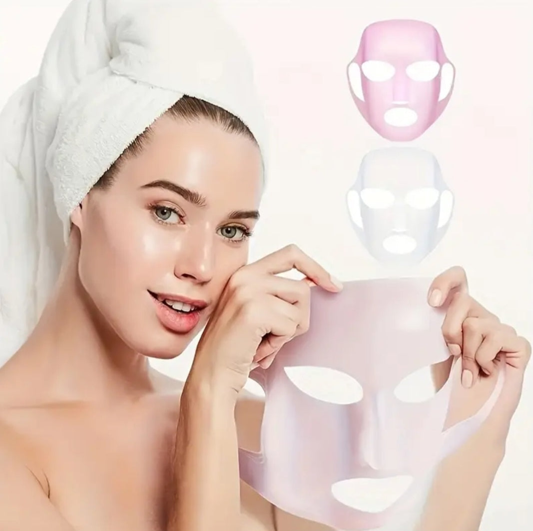Poppin - Masque Fixateur en Silicone Réutilisable - réf Pink ( pack 5pcs )