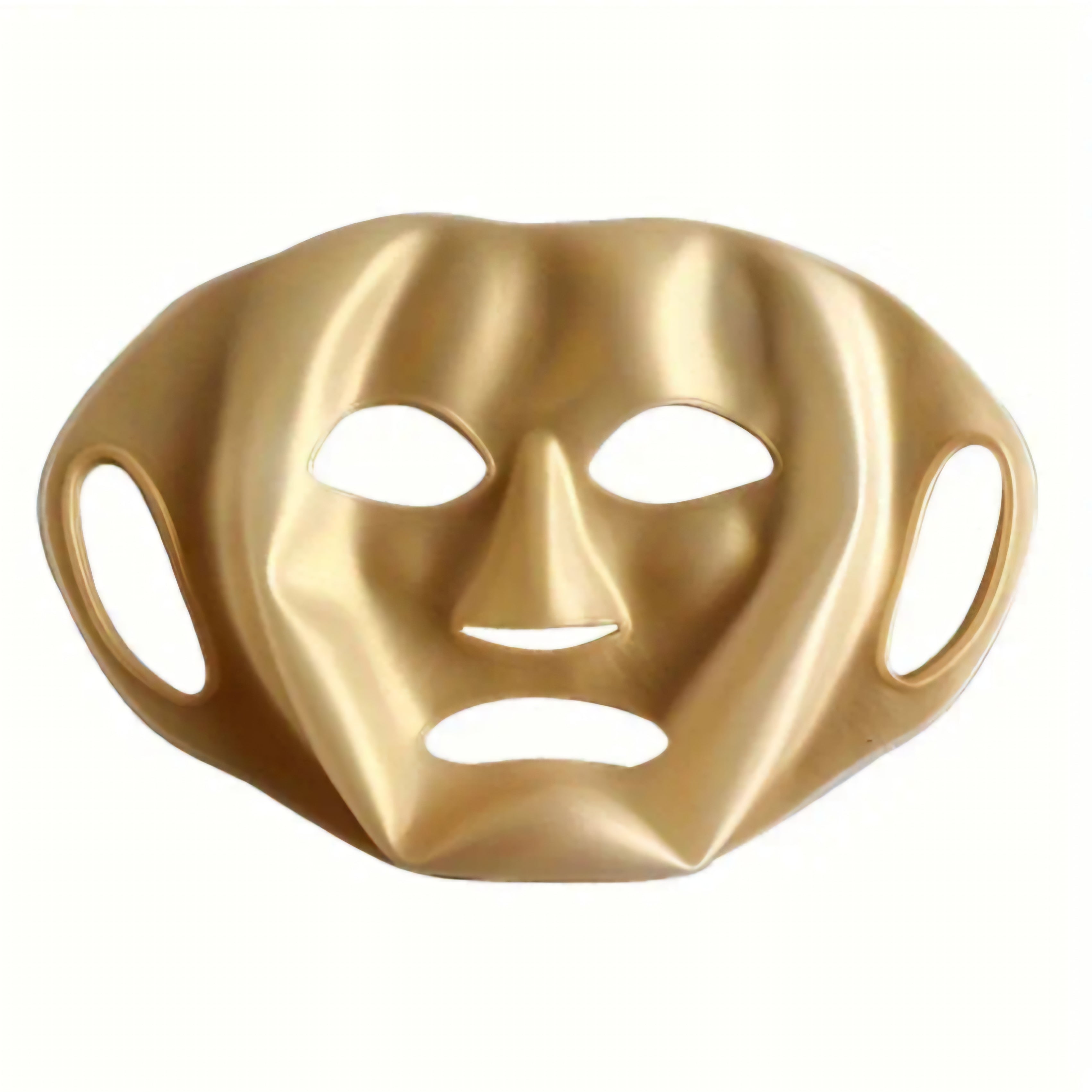 Poppin - Masque Fixateur en Silicone Réutilisable - réf Gold