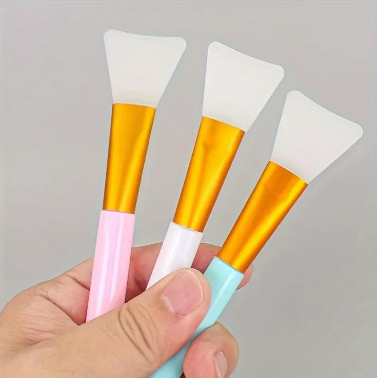 POPPIN - Trio Pinceau en silicone pour masque visage ( 3pcs )