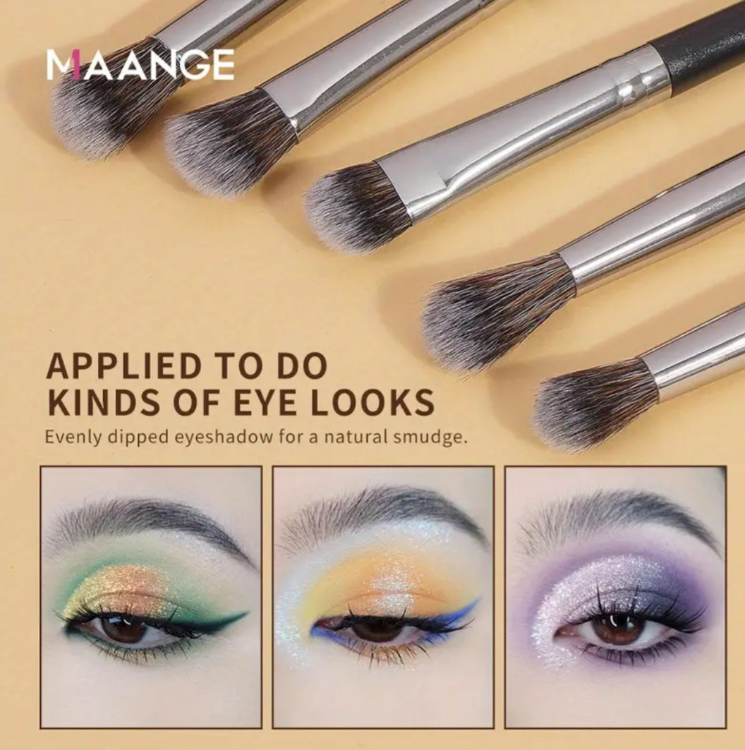 MAANGE - Ensemble de pinceaux de maquillage (30 pièces + Sac )