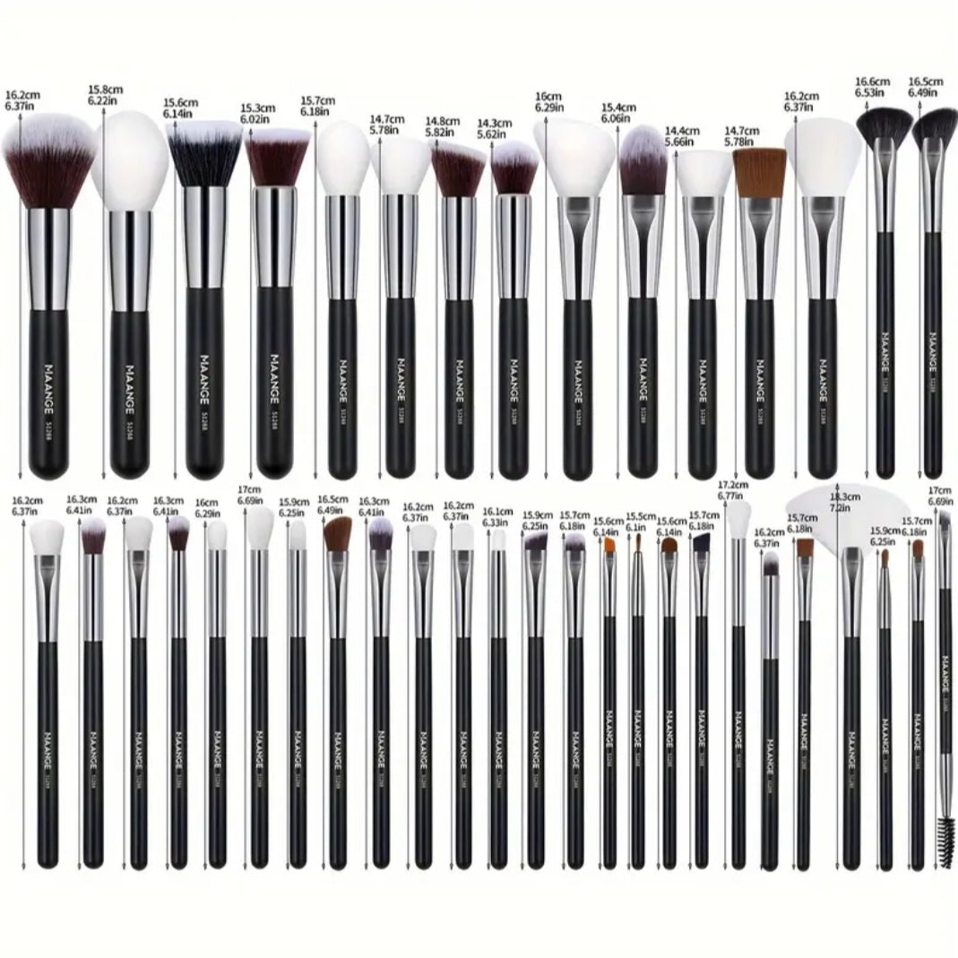 MAANGE - Ensemble de pinceaux de maquillage Complet ( 40 pièces )