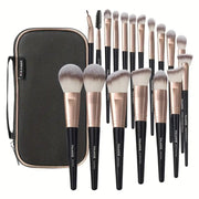 MAANGE - Ensemble de pinceaux de maquillage ( 18 pièces + Trousse )
