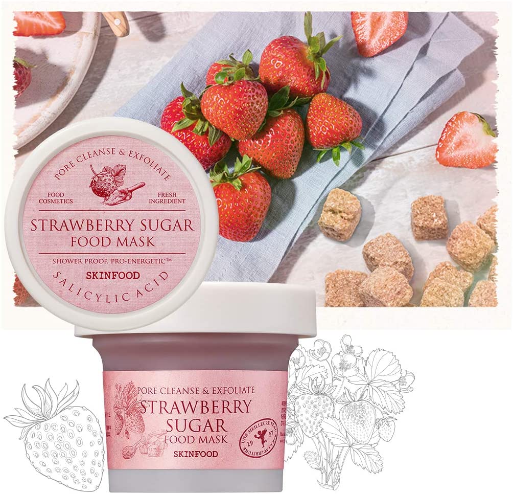 SKINFOOD - Strawberry Sugar Food Mask - 120g