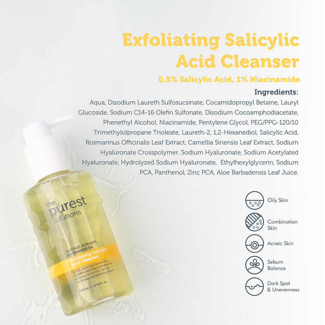 THE PUREST SOLUTIONS - Exfoliating Salicylic Acid Cleanser - 200ml