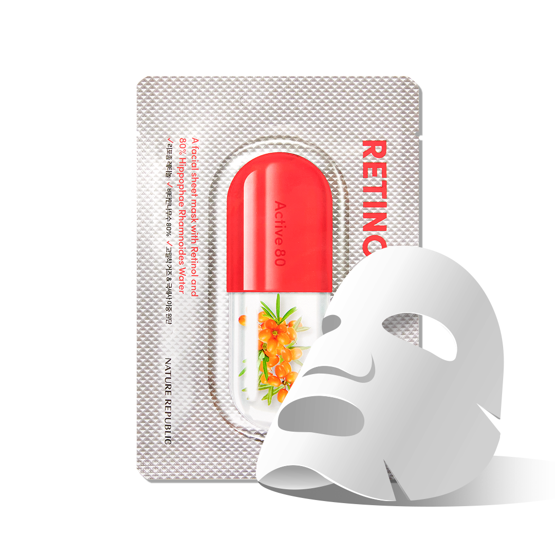 NATURE REPUBLIC - Active 80 Retinol Mask