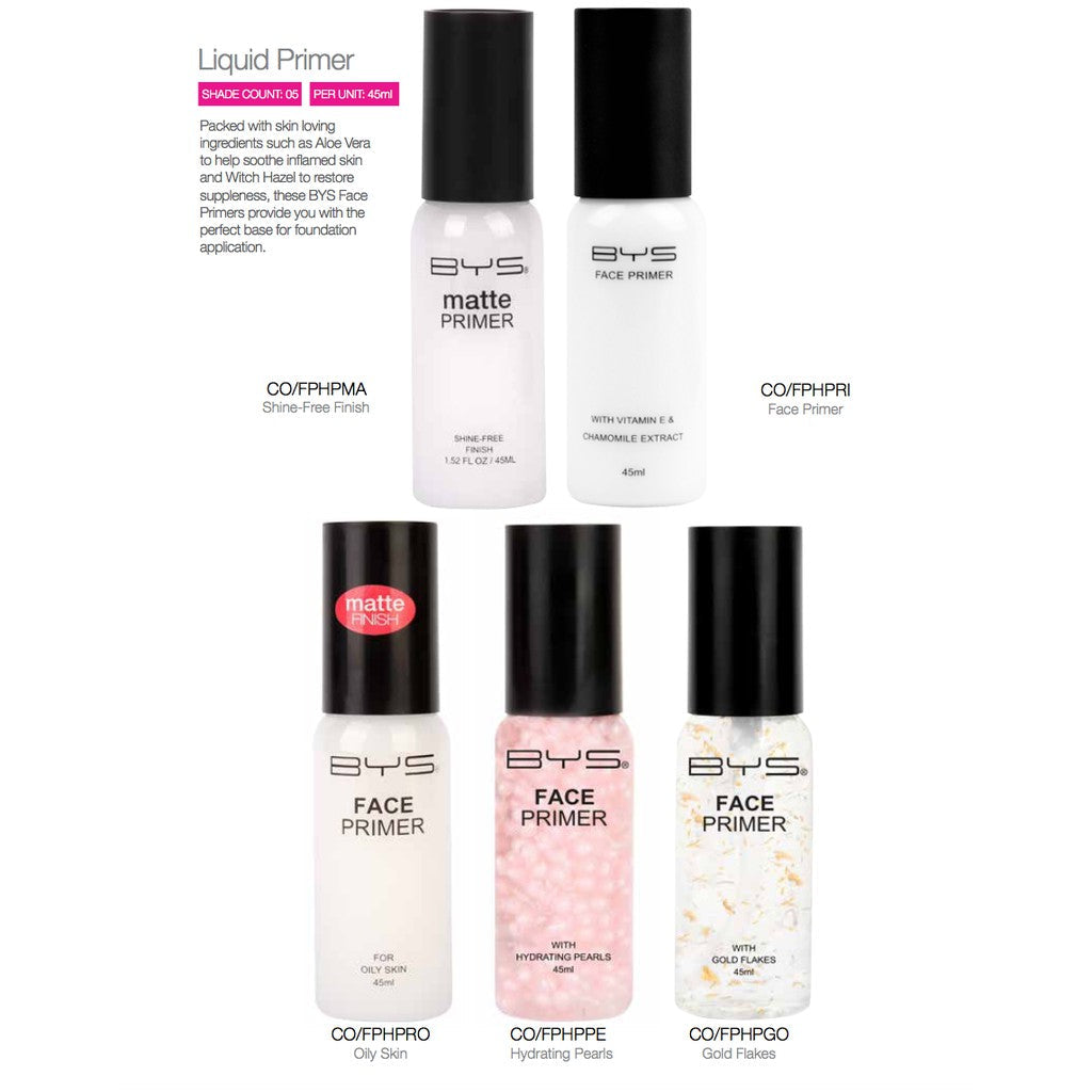 BYS - Face Primer With Vitamin E - 45ml