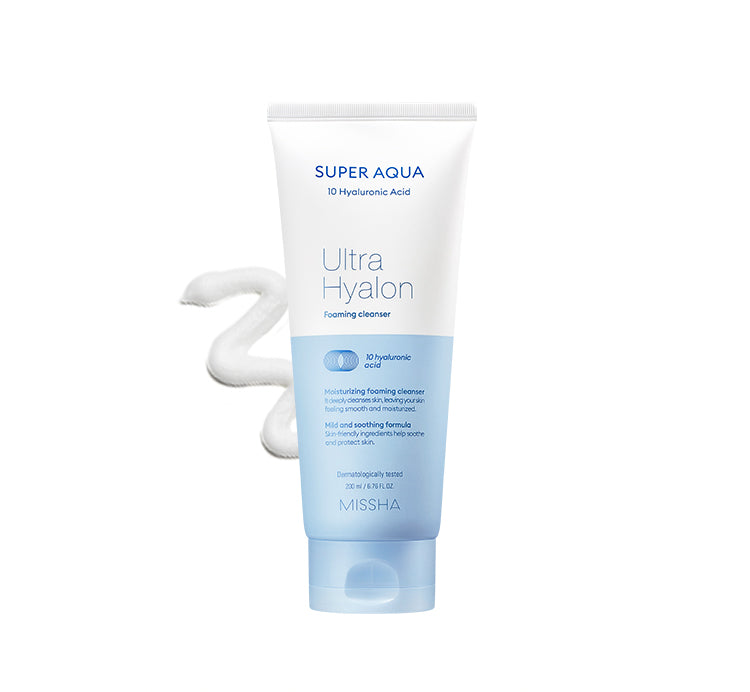 MISSHA - Super Aqua Ultra Hyalron Cleansing Foam - 200ml
