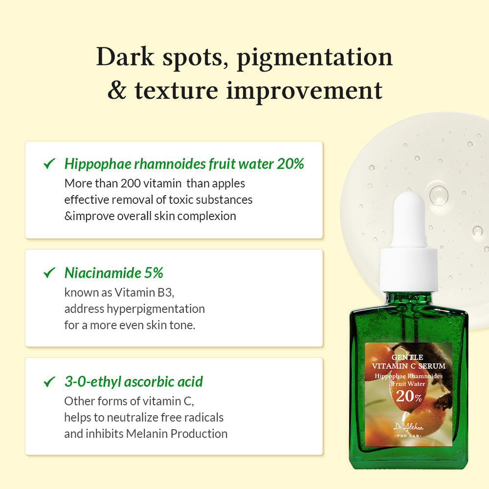 Dr ALTHEA - Gentle Vitamin C Serum 20% Sensitive Skin - 30ml
