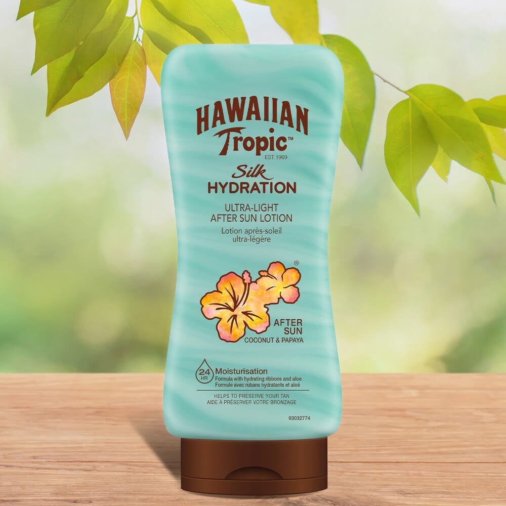 HAWAIIAN TROPIC - Silk Hydration Ultra Light
baume après-soleil - 180ml