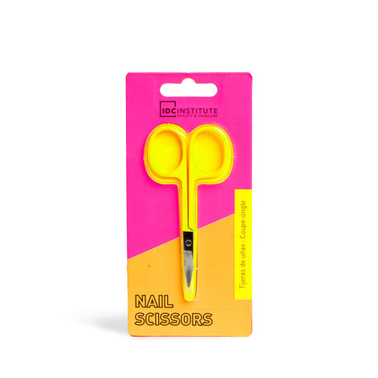 IDC INSTITUTE - Nail Scissors Neon - réf Yellow