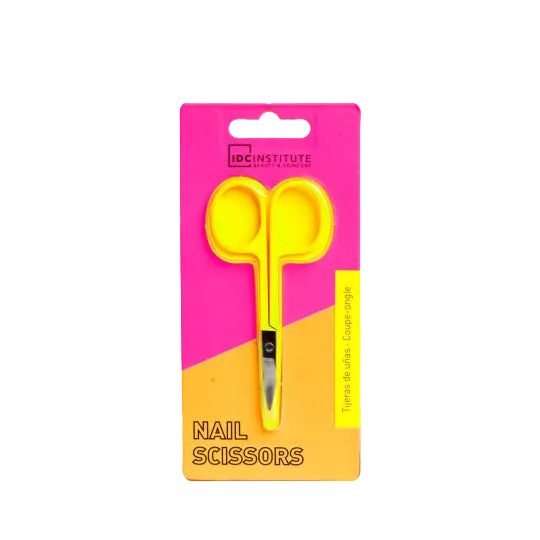 IDC INSTITUTE - Nail Scissors Neon - réf Yellow