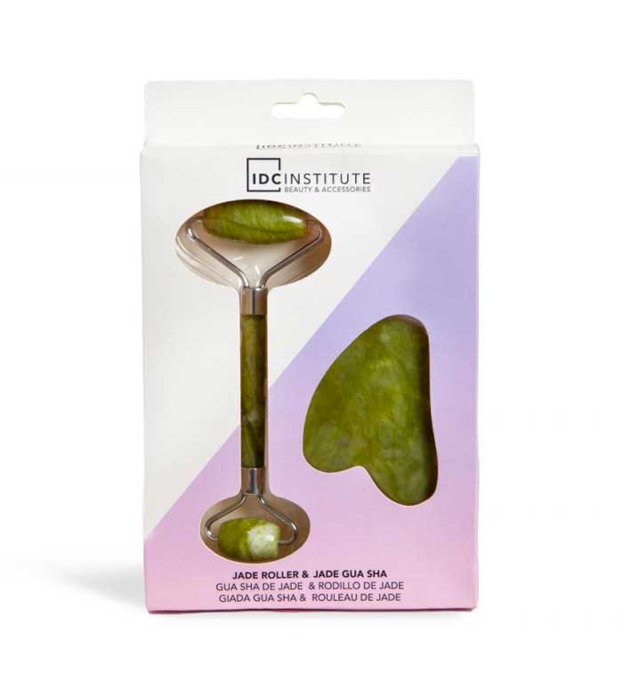 IDC INSTITUTE - Jade Roller & Jade Gua Sha ( 2pcs )
