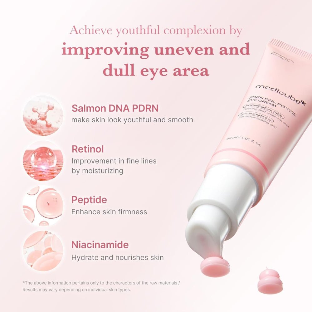 MEDICUBE - PDRN Pink Peptide Eye Cream - 30ml