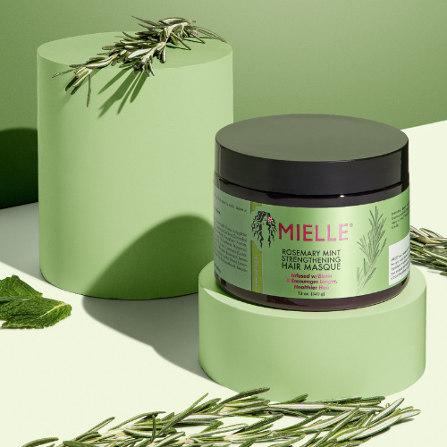 MIELLE - Rosemary Mint Strengthening Hair Masque - 340g