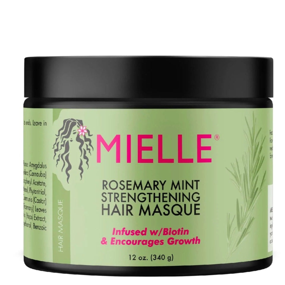 MIELLE - Rosemary Mint Strengthening Hair Masque - 340g