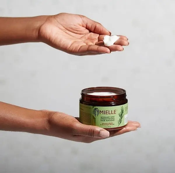 MIELLE - Rosemary Mint Strengthening Hair Masque - 340g