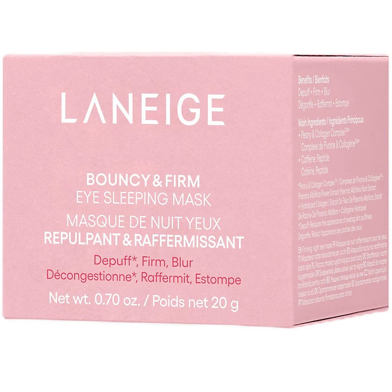 LANEIGE - Bouncy & Firm Eye Sleeping Mask - 20g