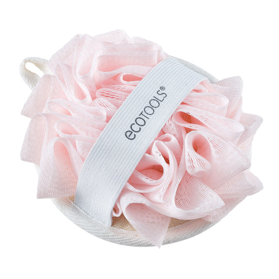 ECOTOOLS - Exfoliating EcoPouf® Dual Cleansing Pad, Pink