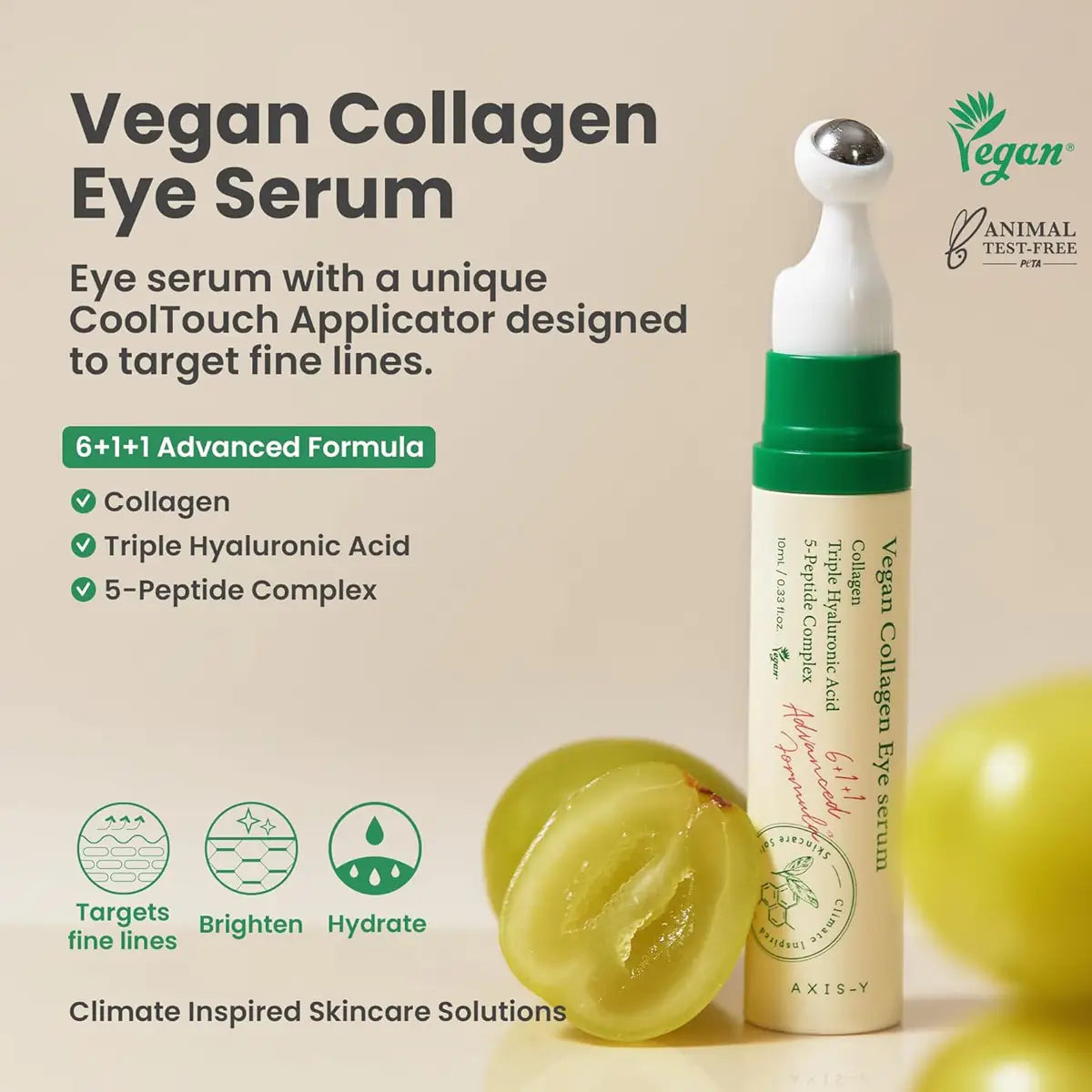 AXIS-Y - Vegan Collagen Eye Serum - 10ml
