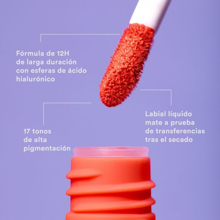 3INA MAKEUP - The Longwear Lipstick - réf 226 Corail
