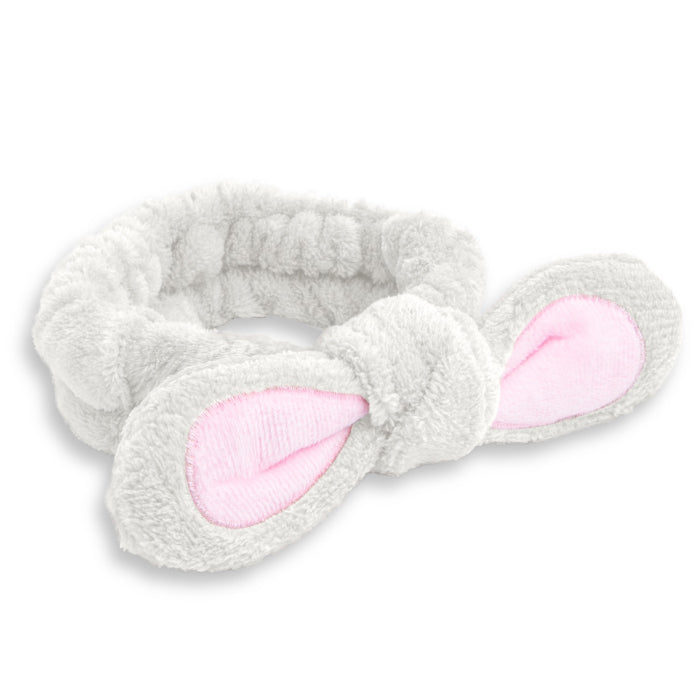 MOI* - Bandeau Blanc et Turban Pour le Skincare - réf  Blanche