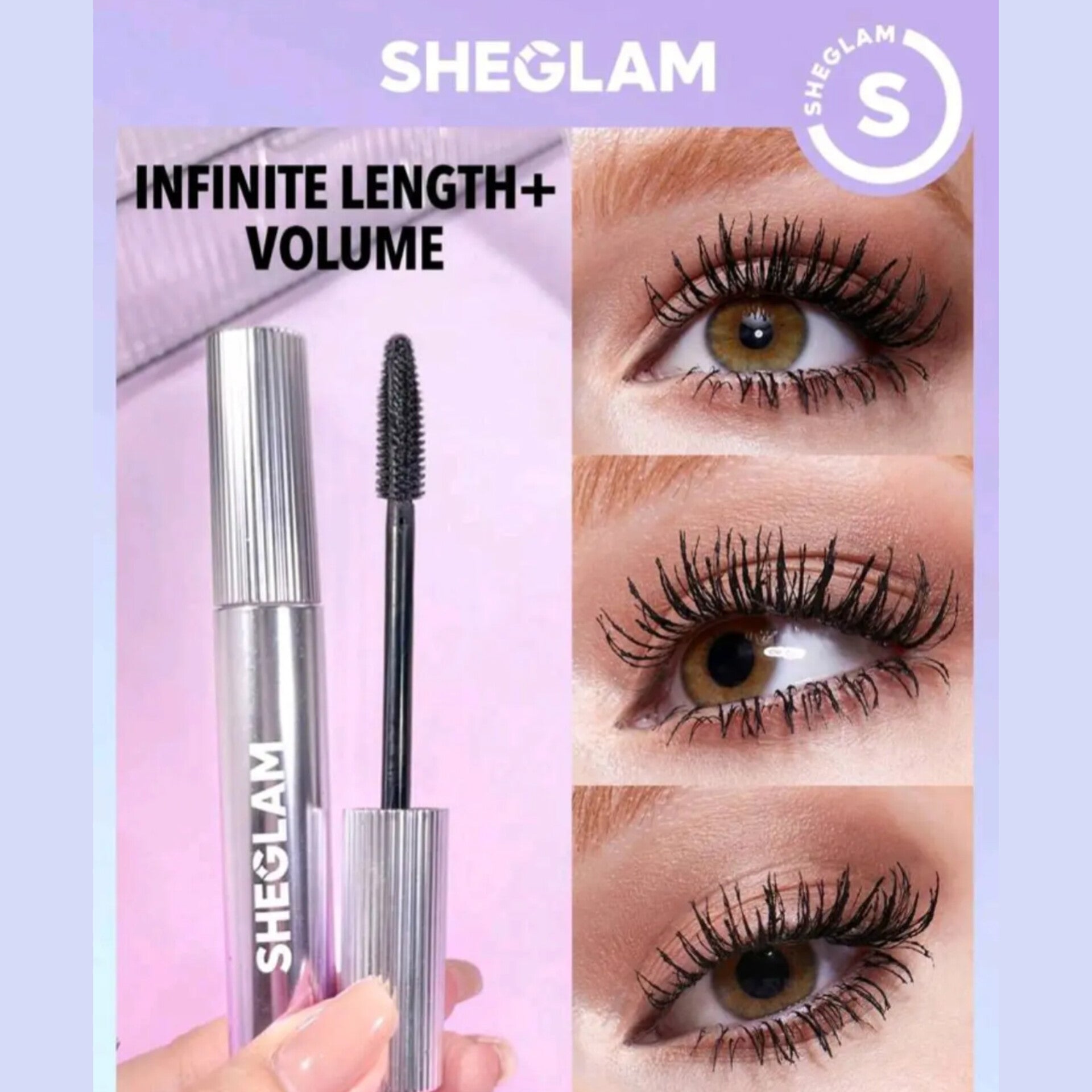 SHEGLAM - Flutter Wink Volumizing Mascara - réf Black