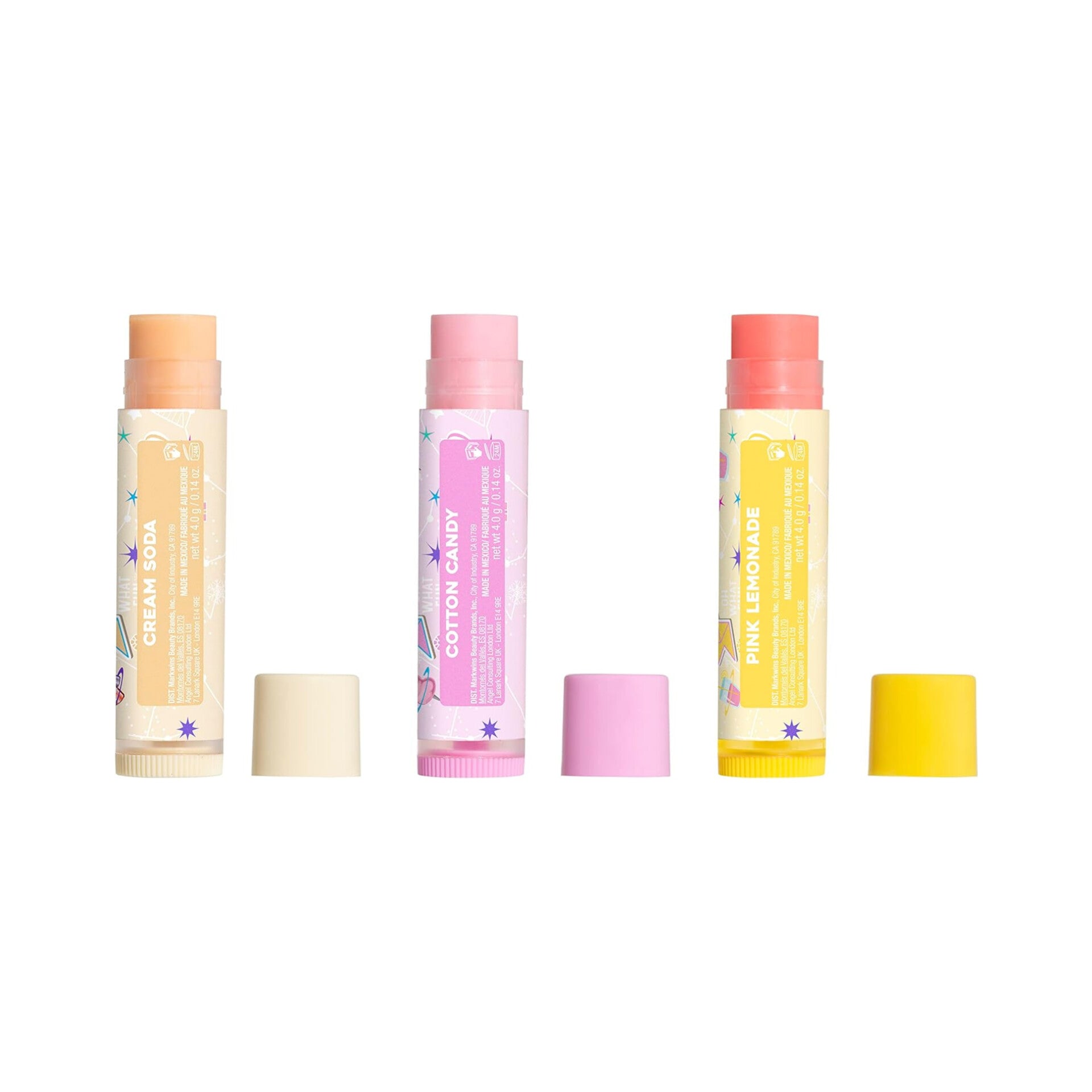 LIP SMACKER - Candy Cream Soda Trio Lip Set ( 3pcs)