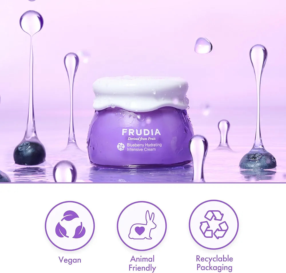 FRUDIA - Blueberry Hydrating Cream - 10g