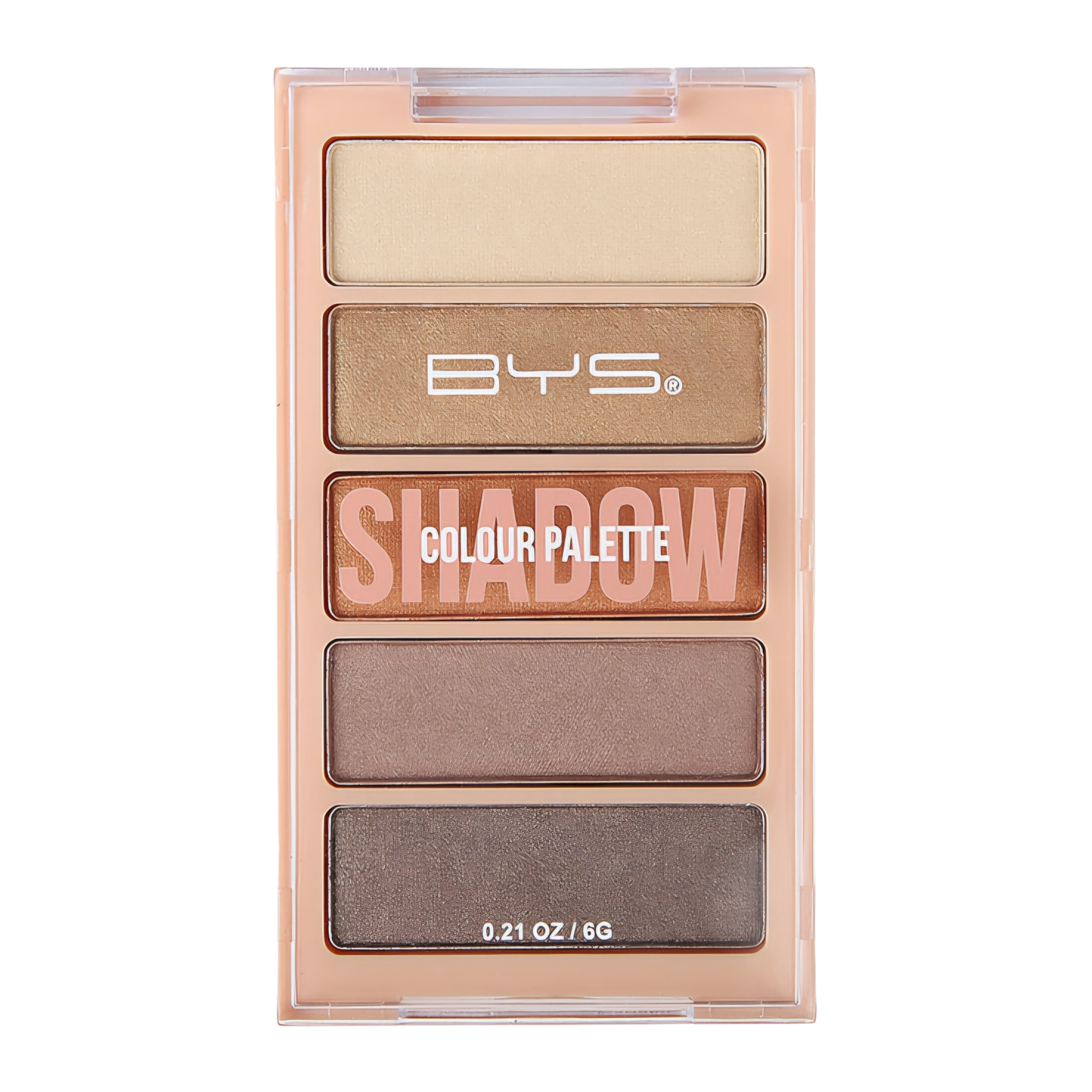 BYS - 5pc Eyeshadow Color Palette Matte - réf Natural Delight