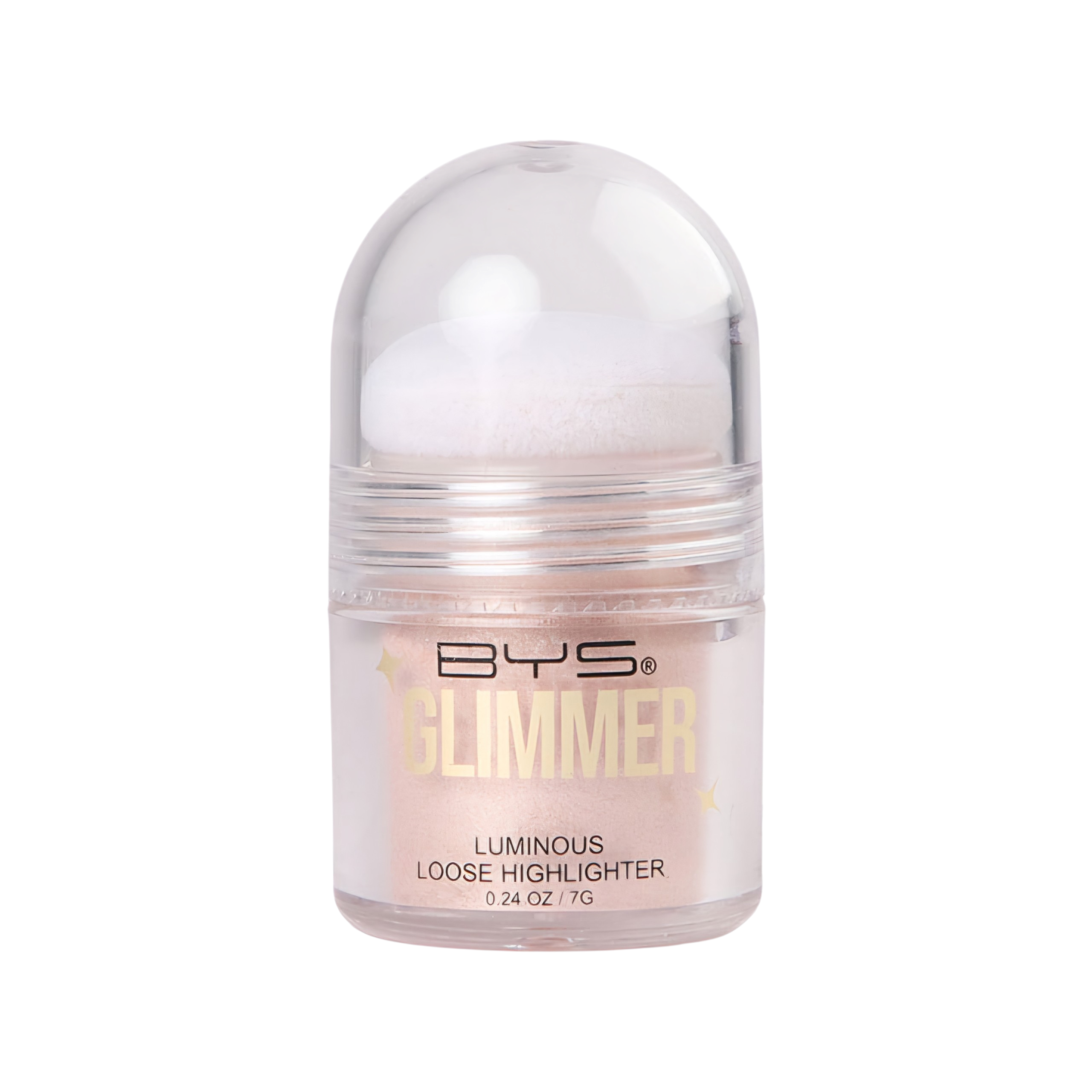 BYS - Glimmer Luminous Loose Highlighter - réf Pink Pearl
