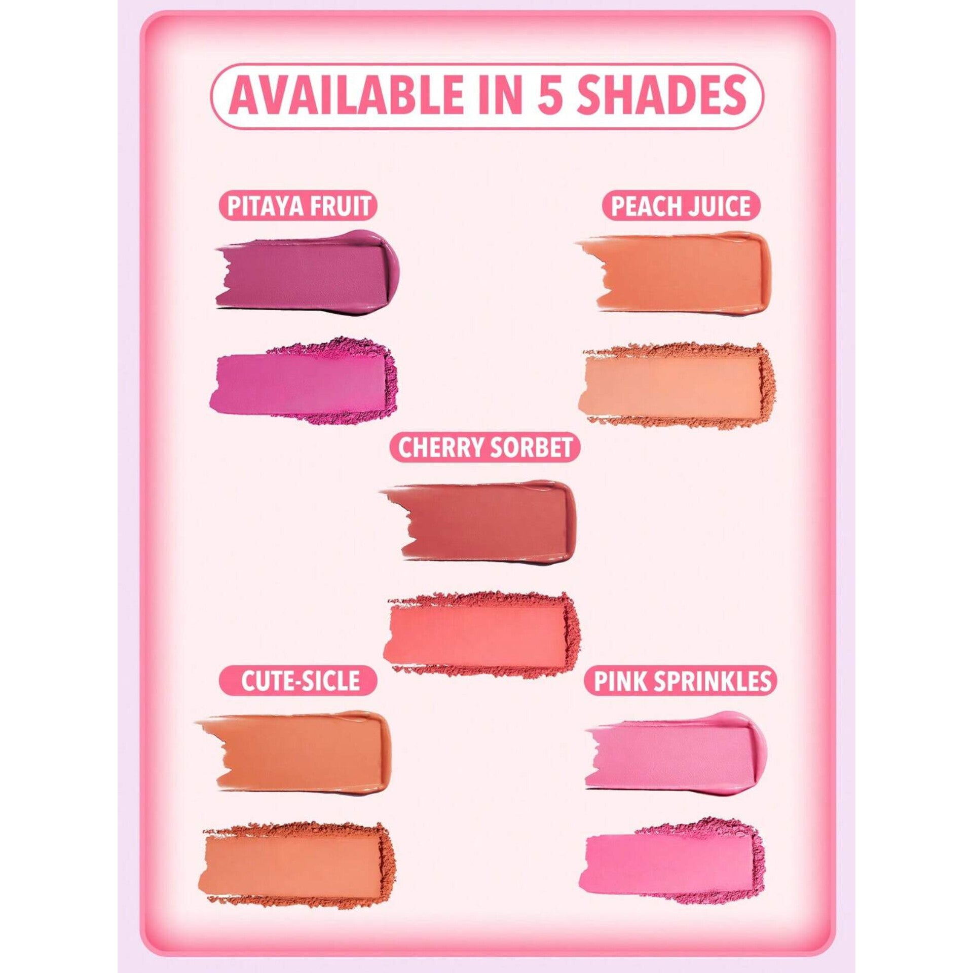 SHEGLAM - Sheek 2 Sheek Blush Duo - réf Pink Sprinkles