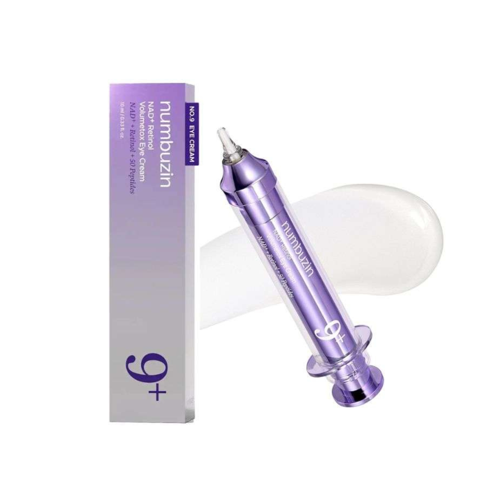 NUMBUZIN - No 9 NAD+ Retinol Volumetox Eye Cream – Creme Regard Anti Age et Volumatrice - 10ml