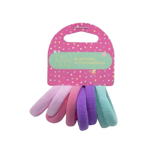 WOO OOW - Set de 8 Élastiques Indéchirables Multicolores