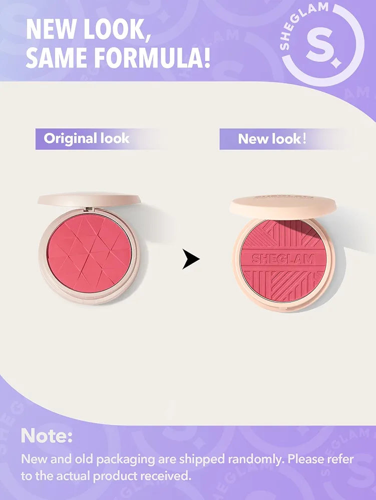 SHEGLAM - Divine Flush Matte Blush Powder - réf Let's Escape