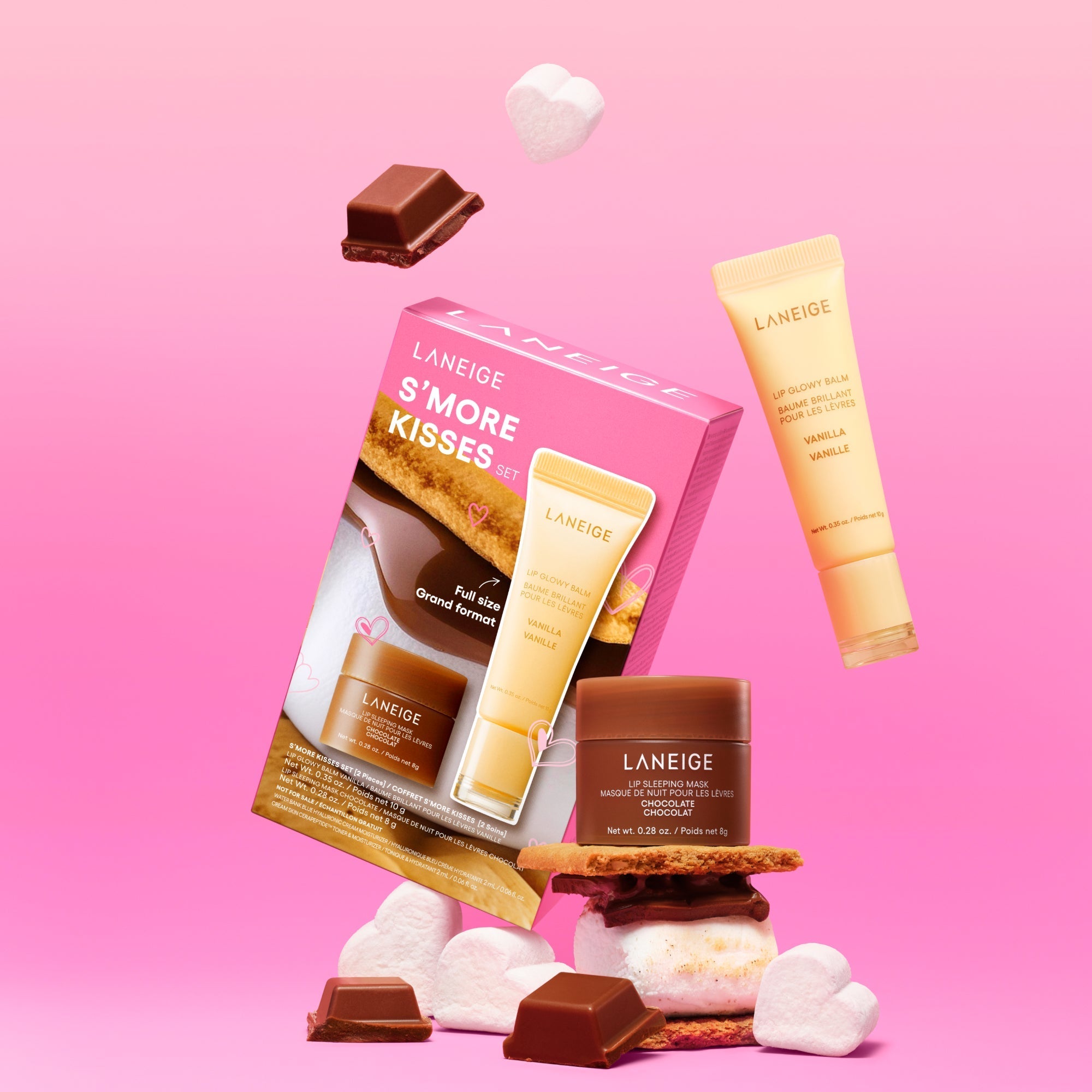 LANEIGE - S'more Kisses Set ( 2pcs Mini )