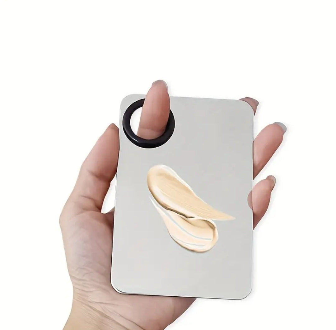 POPPIN - Palette de Mélange en Acier inoxydable + Spatule