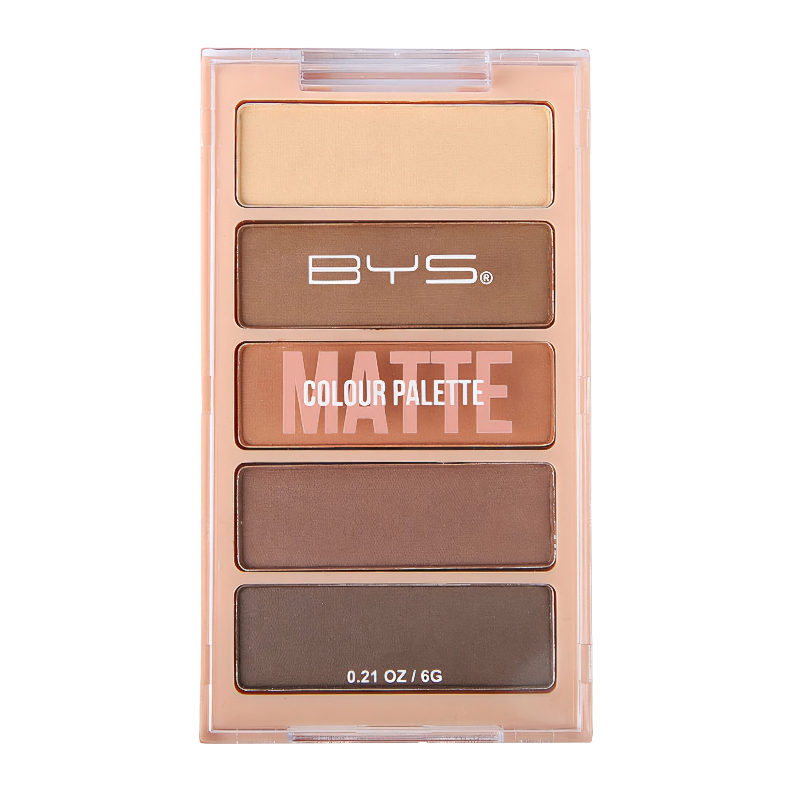 BYS - 5pc Eyeshadow Color Palette Matte - réf Desert Safari