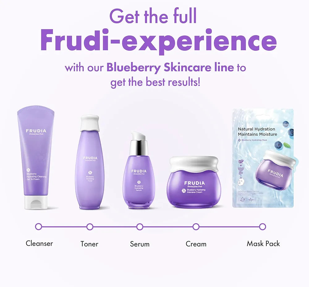 FRUDIA - Blueberry Hydrating Cream - 10g