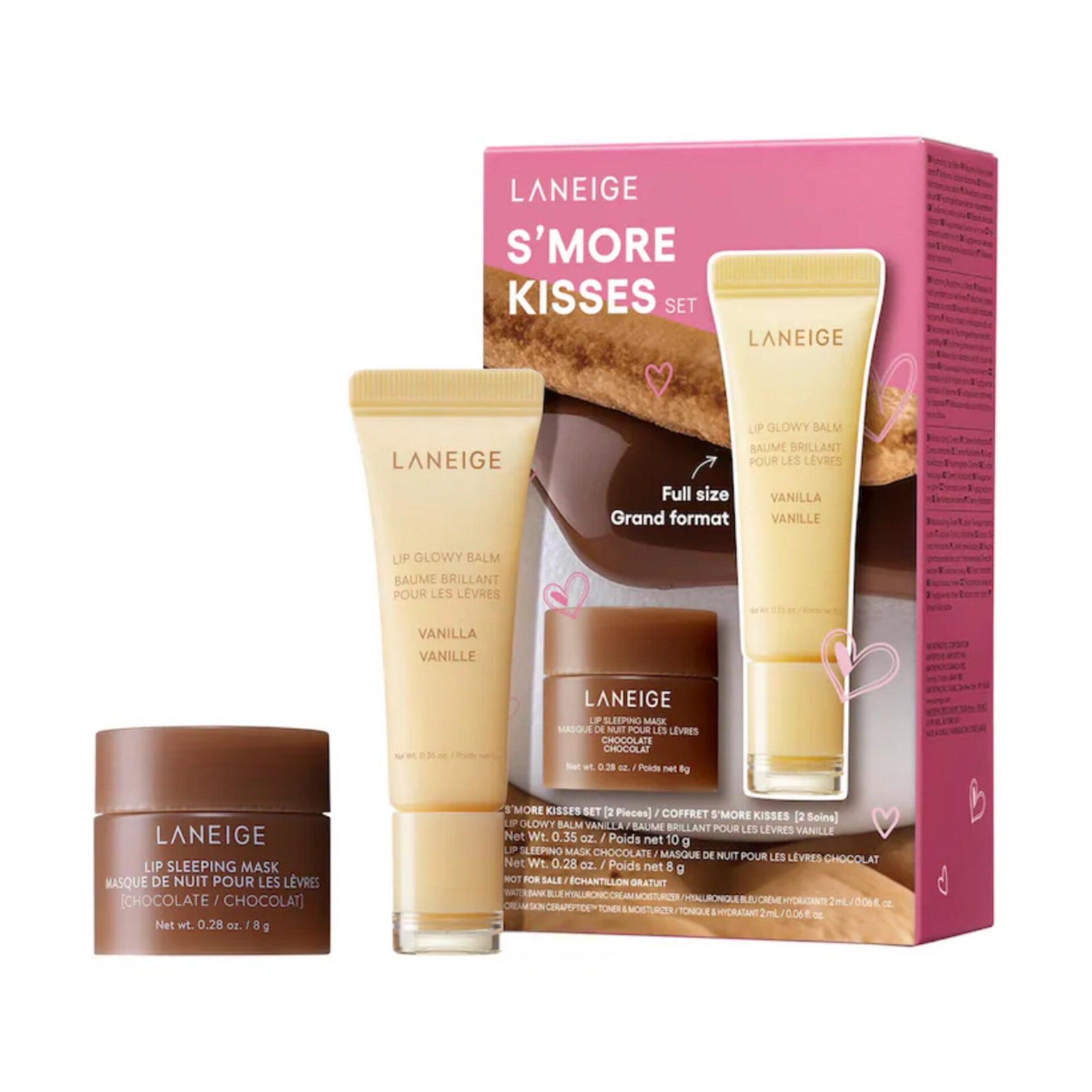 LANEIGE - S'more Kisses Set ( 2pcs Mini )