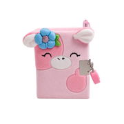 CLAIRE'S - MINI Journal Peluche + Cadenas + Stylo