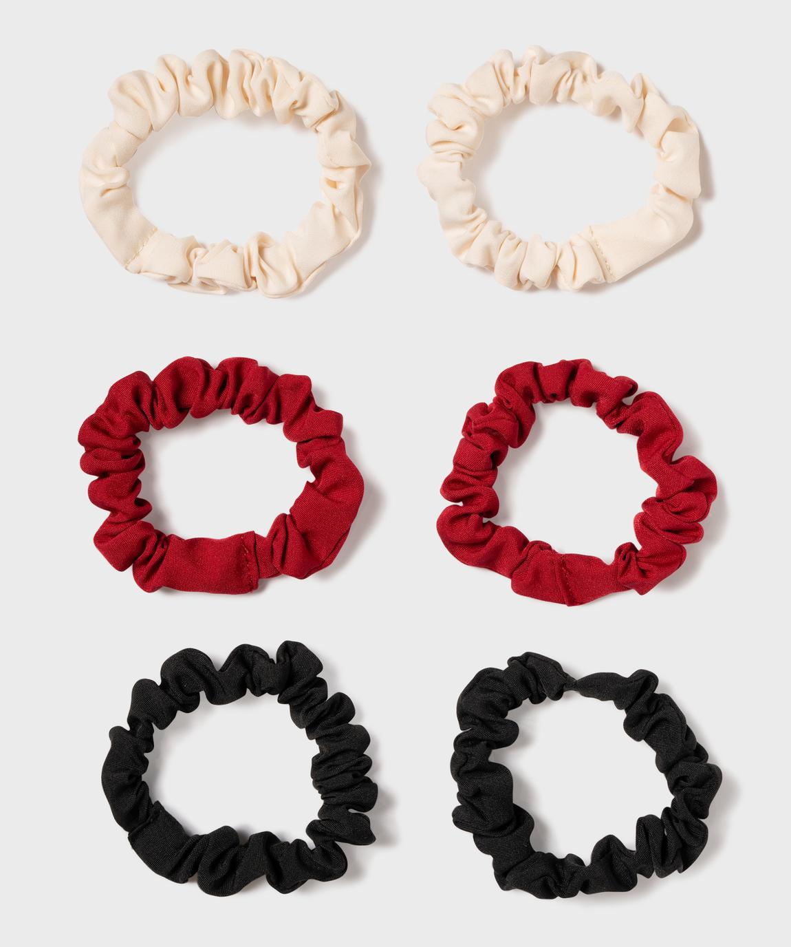 CLAIRE'S - Ensemble de Chouchous Red 6 Pcs