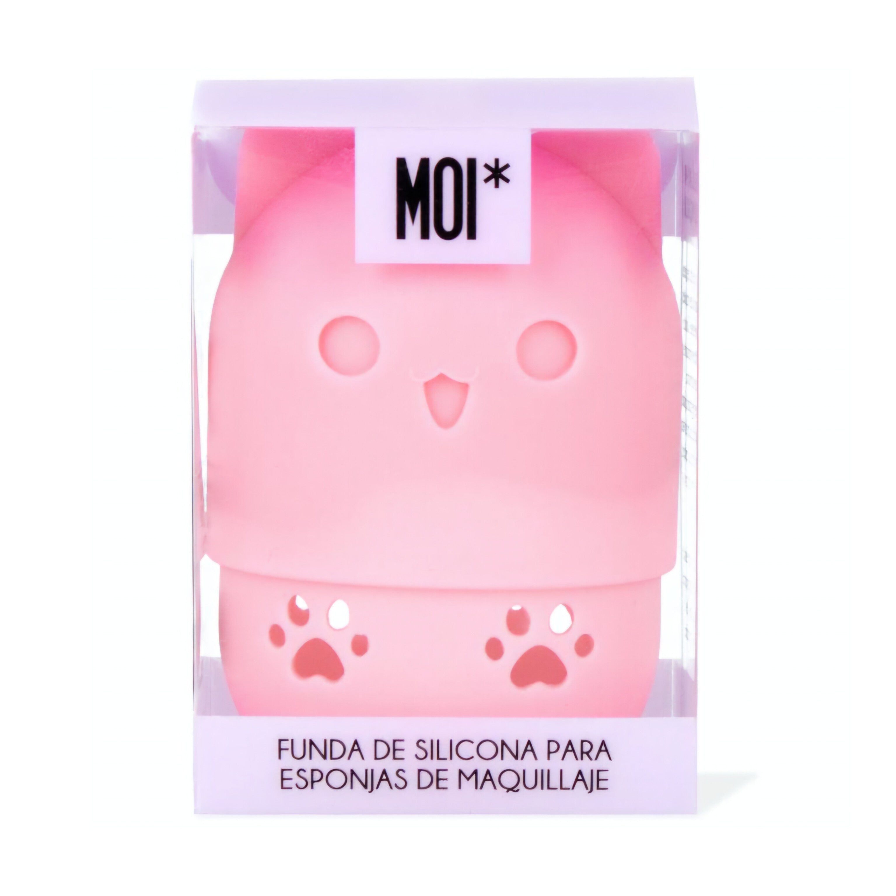 MOI* - Pink Silicone Makeup Sponge Case