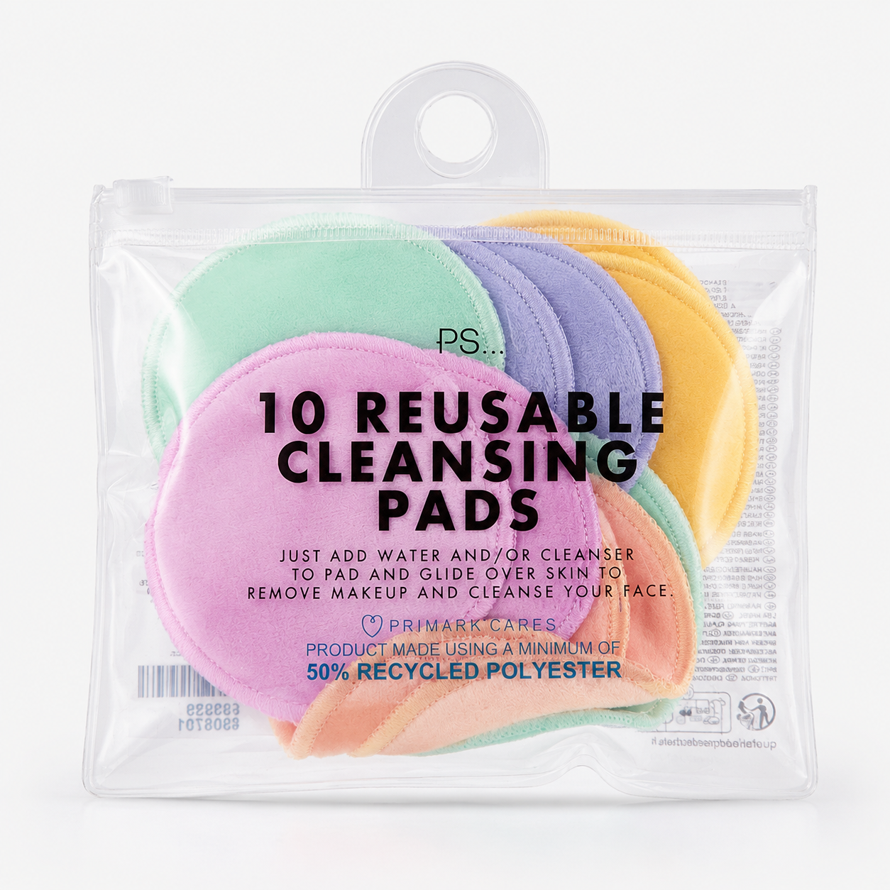 PRIMARK - 10 Reusable Cleansing Pads