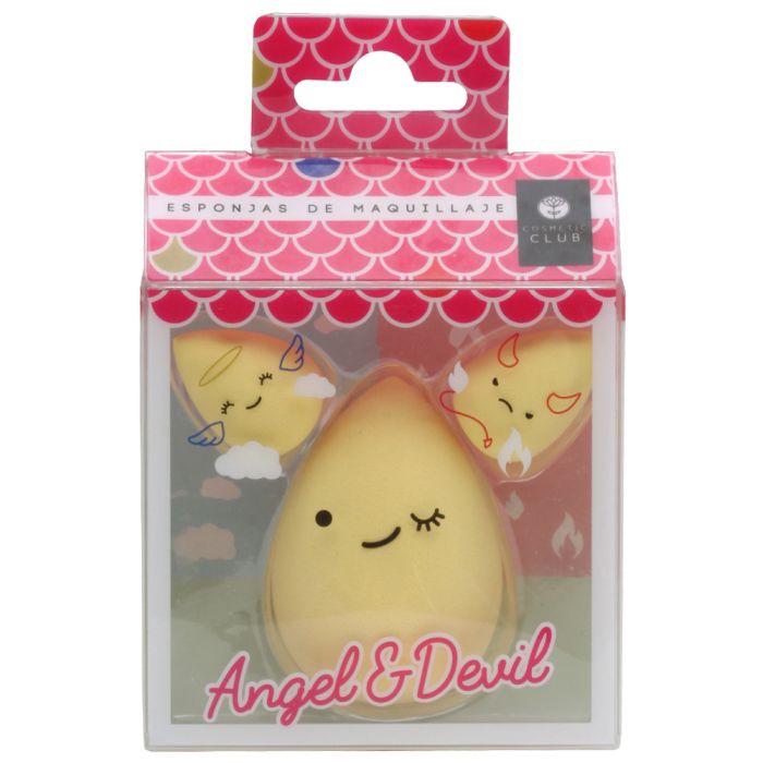 COSMETIC CLUB - Éponges de Maquillage Angel & Devil ( 3pcs  )